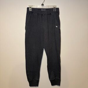 ABERCROMBIE Soft AF Collection Dark Gray Sweatpant Joggers Pockets Moose M